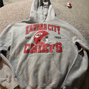 NFL Team Apparel Gray Hoodie